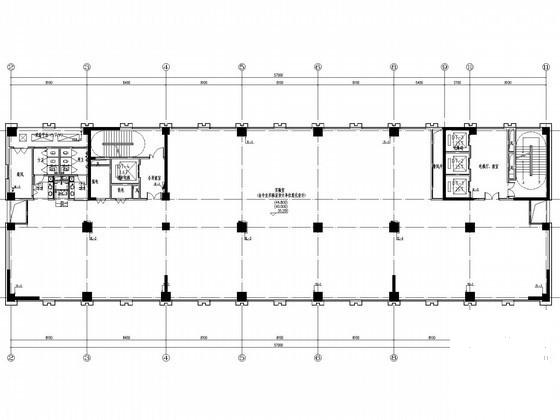 检验检测中心业务用房给排水消防CAD施工图纸（绿色建筑） - 1