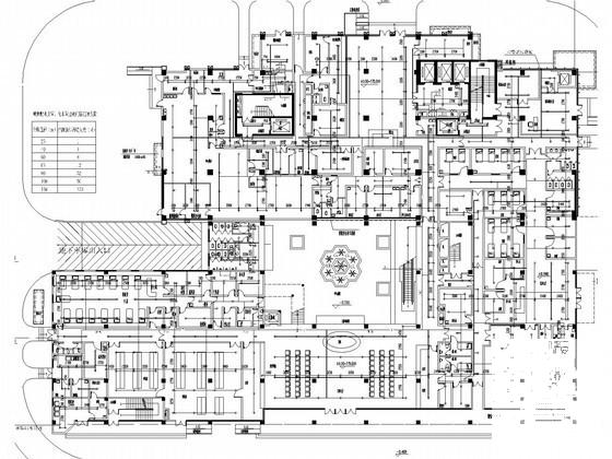 一类高层医院建筑给排水消防CAD施工图纸(自动喷淋系统图) - 1