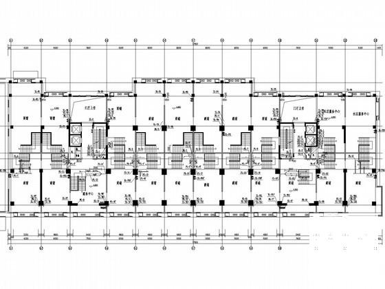 16层商业综合楼给排水消防CAD施工图纸 - 1