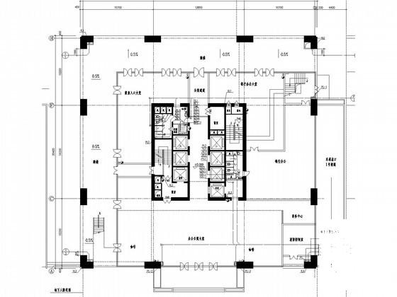 26层商业办公大厦给排水消防CAD施工图纸(增压稳压设备) - 1