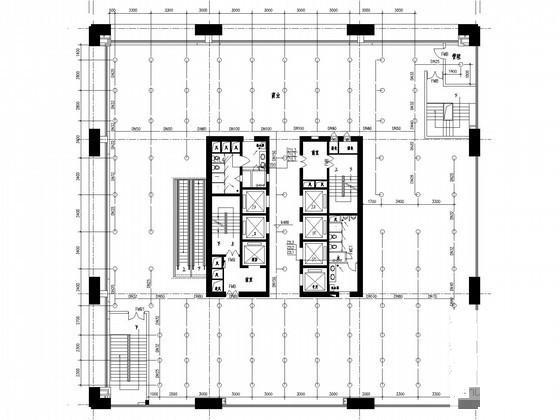 26层商业办公大厦给排水消防CAD施工图纸(增压稳压设备) - 4