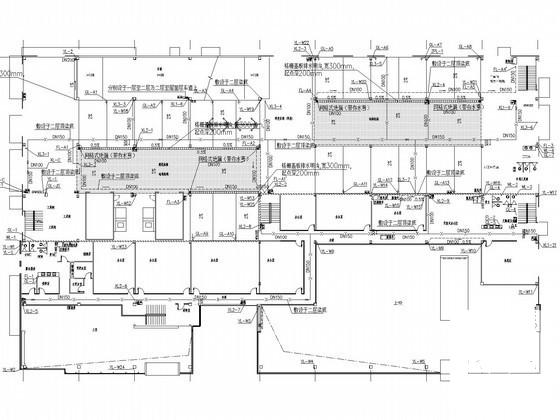 汽车研发中心给排水消防CAD施工图纸 - 1