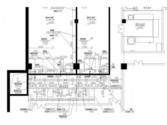 80米综合楼给排水及消防CAD施工图纸（大院作品） - 2