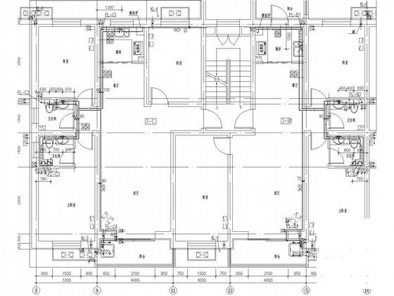 小区住宅楼给排水及消防CAD施工图纸（热水系统） - 3