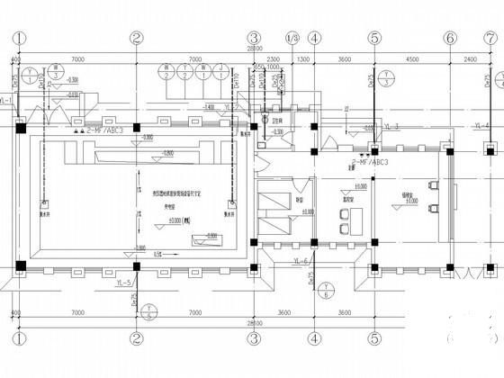 司令台及变电所给排水CAD施工图纸 - 3
