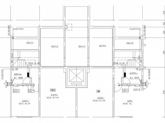 多层单元式住宅楼给排水及消防CAD施工图纸（热水系统） - 3