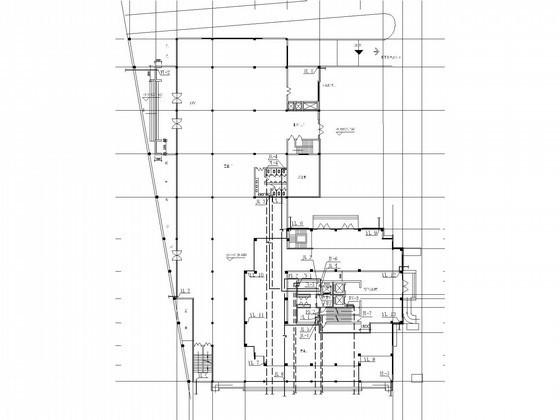 19层办公楼给排水消防CAD施工图纸 - 1
