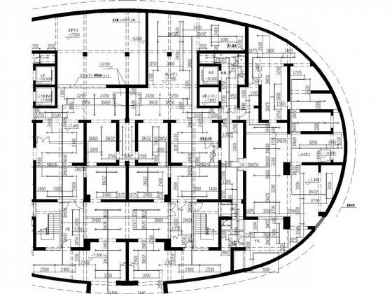 超高层住宅楼给排水及消防设计CAD施工图纸（自动喷淋） - 1