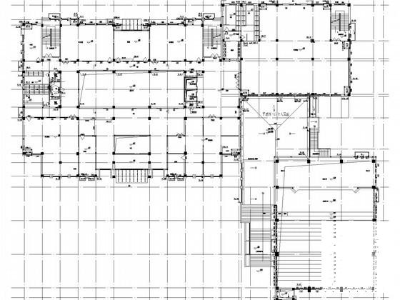 6层行政综合楼给排水消防CAD施工图纸 - 1