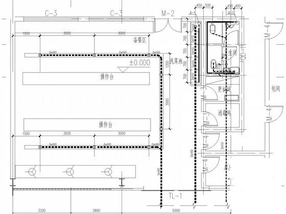 发电厂给排水采暖CAD施工图纸(消火栓系统) - 3