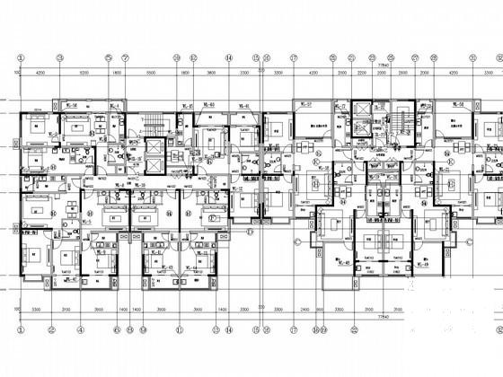 高层住宅楼给排水消防CAD施工图纸 - 1