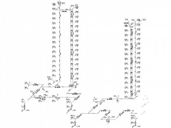 高层住宅楼给排水消防CAD施工图纸 - 4