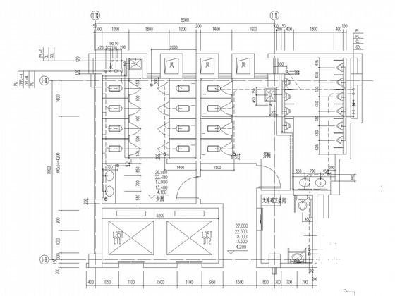 7层图书馆给排水消防CAD施工图纸 - 4