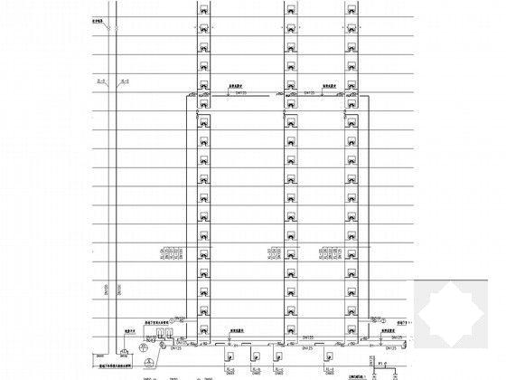 34层住宅楼给排水消防CAD施工图纸 - 5