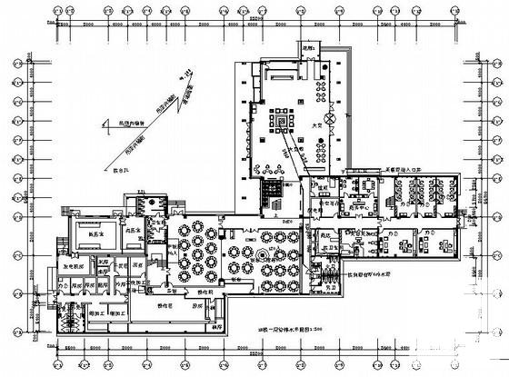 2层工人温泉疗养院给排水CAD图纸 - 2