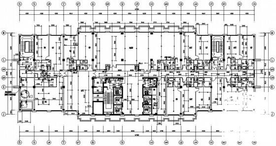 21层层宾馆给排水消防CAD施工图纸（气体消防系统） - 3
