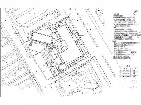 高层宾馆给排水及消防CAD施工图纸（地下室） - 3