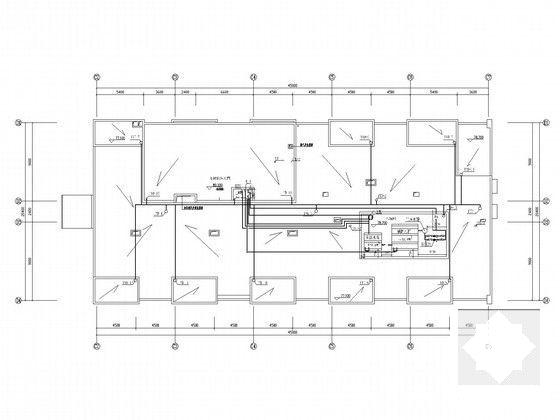 高层宾馆给排水及消防CAD施工图纸（地下室） - 4