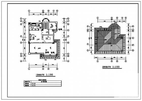 3层别墅给排水设计CAD图纸 - 2