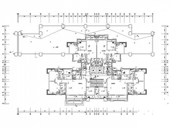 超高层住宅楼给排水及消防系统CAD施工图纸 - 2