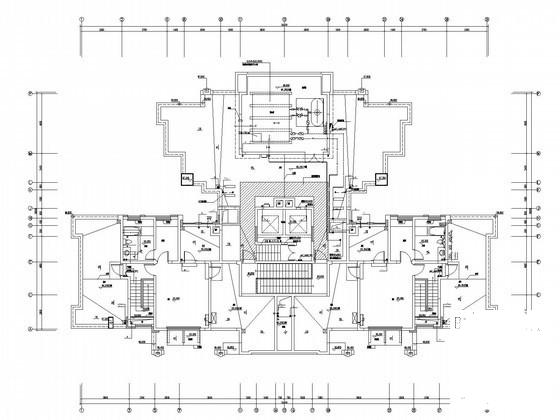 超高层住宅楼给排水及消防系统CAD施工图纸 - 4