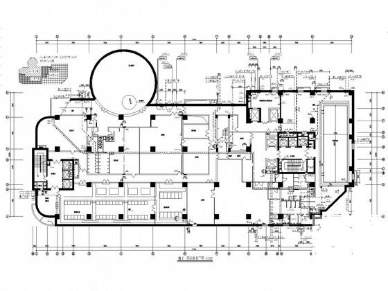 超高层酒店办公楼给排水及消防CAD施工图纸设计(市政雨水管道) - 2