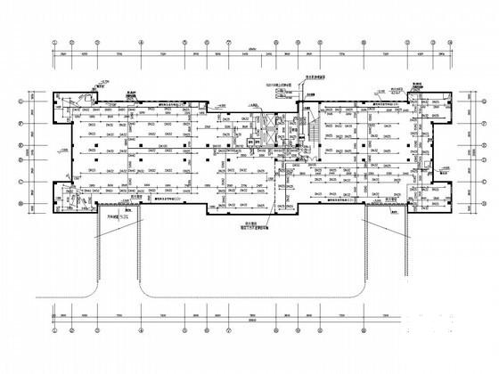 7层环保大楼给排水及消防水喷雾灭火系统CAD施工图纸（机房设计） - 3