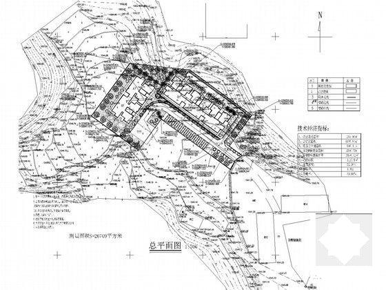 6层商住楼给排水及消防CAD施工图纸(室外雨水系统) - 4