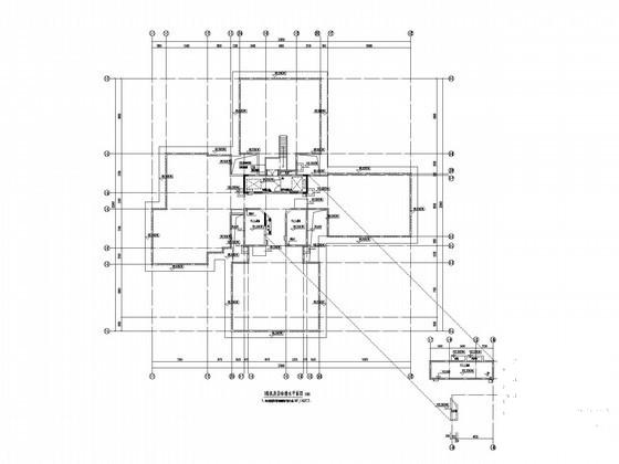 多栋高层住宅楼给排水消防CAD施工图纸设计(室内消火栓系统) - 1