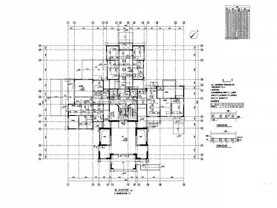 多栋高层住宅楼给排水消防CAD施工图纸设计(室内消火栓系统) - 3