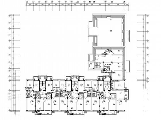 高层小区商品房给排水及采暖CAD图纸 - 2