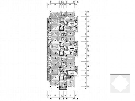 高层小区商品房给排水及采暖CAD图纸 - 5