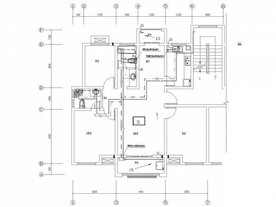 多层住宅楼建筑给排水CAD施工图纸 - 2