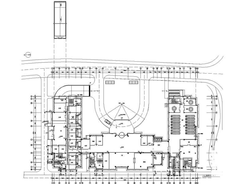 5层防洪工程监控中心给排水消防雨水回用系统CAD施工图纸（大院） - 2