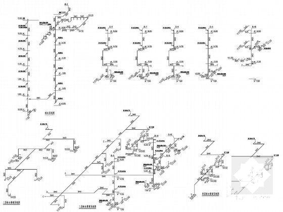6层中医院综合病房楼给排水及消防系统CAD施工图纸（大院出品） - 4