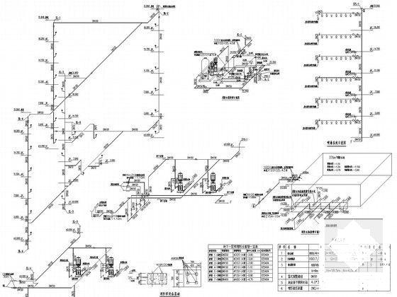 6层中医院综合病房楼给排水及消防系统CAD施工图纸（大院出品） - 5