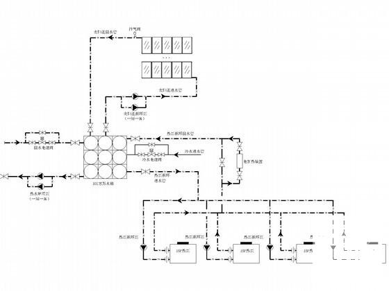 3层综合实践基地生活楼给排水消防CAD施工图纸 - 3