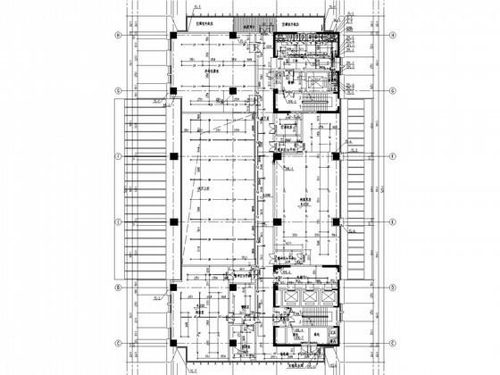 14层监测中心给排水消防CAD施工图纸（高压细水雾系统冷凝水系统） - 1