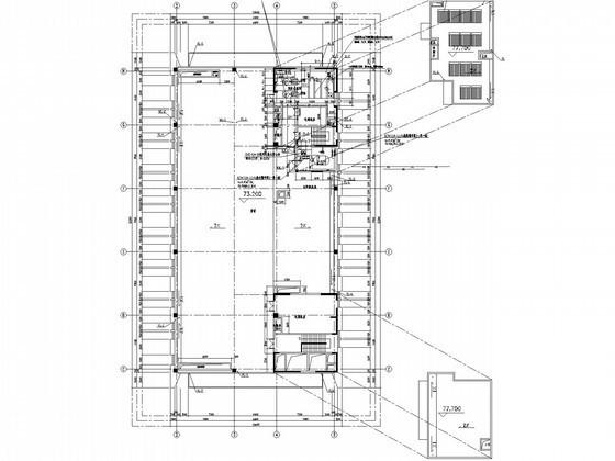 14层监测中心给排水消防CAD施工图纸（高压细水雾系统冷凝水系统） - 3