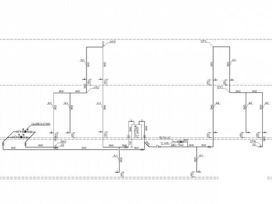 3层休闲区综合楼及别墅给排水消防CAD施工图纸 - 2