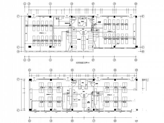 初中校园建筑群给排水消防CAD施工图纸 - 2