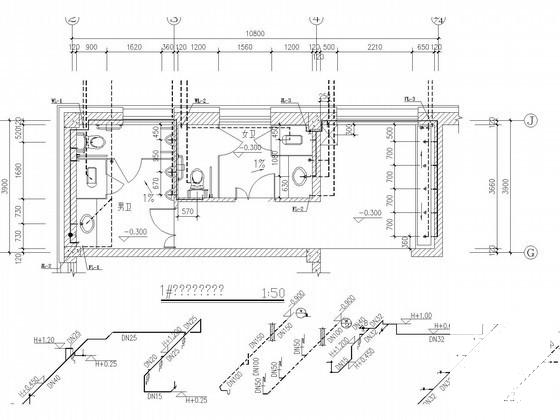 初中校园建筑群给排水消防CAD施工图纸 - 4