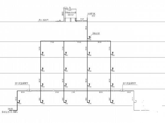 4层老年公寓给排水CAD施工图纸 - 3