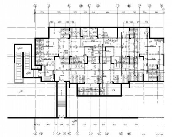 高层二类住宅楼给排水消防CAD施工图纸 - 2