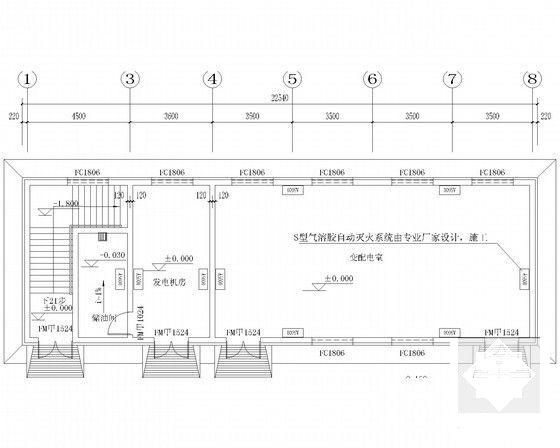 6层综合办公楼采暖系统设计CAD施工图纸（给排水设计室外管网系统） - 5
