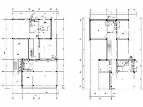别墅建筑空调系统设计CAD施工图纸（给排水设计） - 2