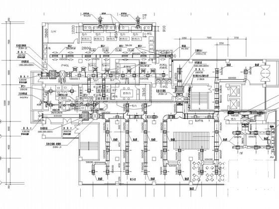 宾馆酒店建筑中央空调通风系统设计CAD施工图纸（给排水设计） - 1