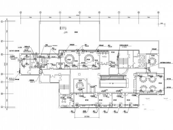 宾馆酒店建筑中央空调通风系统设计CAD施工图纸（给排水设计） - 2