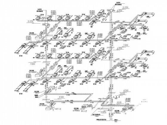 宾馆酒店建筑中央空调通风系统设计CAD施工图纸（给排水设计） - 3