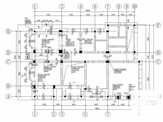 俄罗斯两层砖混结构别墅CAD施工图纸（PKPM模型）(柱下独立基础) - 3